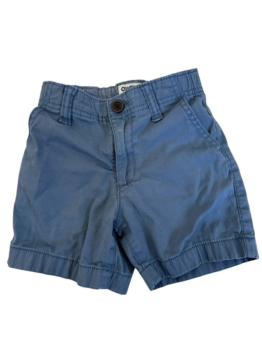 OshKosh B'gosh Navy & Light Blue Boys' Pull-On Shorts 2-Pack